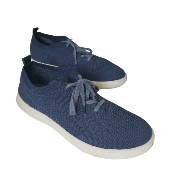 BOC Born Concept Womens Amira Navy Blue Knit Fabric Casual Sneakers Size 7. - Picture 1 of 7